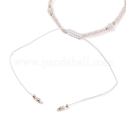 Adjustable Nylon Cord Braided Bead Bracelet&nbsp;BJEW-JB05683-05