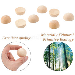 Unfinished Natural Wood Cabochons&nbsp;WOOD-GF0001-13D