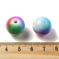 Baking Paint Opaque Acrylic Beads&nbsp;OACR-H049-02A