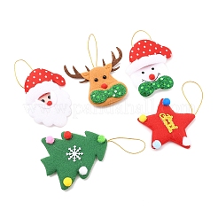10Pcs 5 Styles Cloth Pendant Decorations&nbsp;FIND-FS0003-28