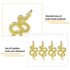 4Pcs Alloy Lapel Pin Backs for Backpack Clothes&nbsp;JEWB-FH0002-91