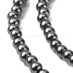 Eco-Friendly Glass Pearl Beads&nbsp;HY-J002-4mm-HX088