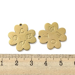 Ion Plating(IP) 316L Surgical Stainless Steel Pendants&nbsp;STAS-K280-17G