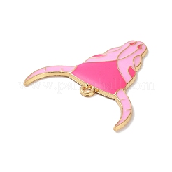 West Cowboy Theme Golden Plated Alloy Enamel Pendants&nbsp;FIND-B036-02E