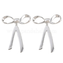 Brass Stud Dangle Earrings&nbsp;KK-CBA8324-04P