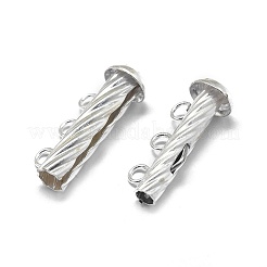 925 Sterling Silver Slide Lock Clasps&nbsp;STER-L057-018S