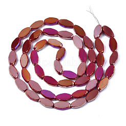Electroplate Glass Beads Strands&nbsp;EGLA-Q125-009F