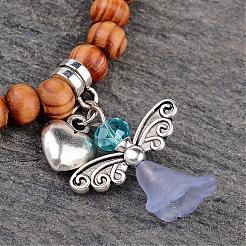 Alloy Acrylic Charm Bracelets&nbsp;BJEW-JB02278-06