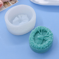 DIY Reindeer Head Food Grade Silicone Molds&nbsp;DIY-F136-01