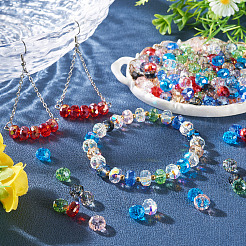 220Pcs 11 Colors Electroplate Glass Beads Strands&nbsp;EGLA-TA0013-52
