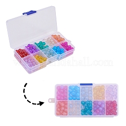 Baking Paint Glass Beads&nbsp;DGLA-PH0002-03