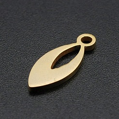 201 Stainless Steel Open Back Bezel Pendants&nbsp;STAS-R111-LA172-6