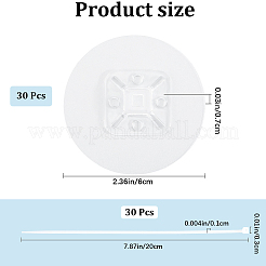 ABS Plastic Self-Adhesive Furniture Straps&nbsp;AJEW-WH20022-17