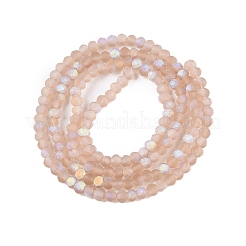 Transparent Glass Beads Strands&nbsp;LS-EGLA-A044-T1mm-MB20