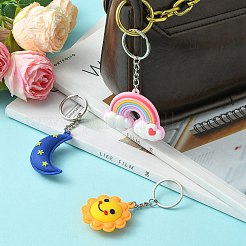 PVC Plastic Pendant Keychain&nbsp;KEYC-YW0001-11