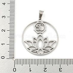Non-Tarnish 304 Stainless Steel Pendants&nbsp;STAS-Z076-18P