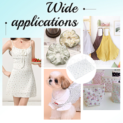 Cotton Fabric&nbsp;DIY-WH0933-30B