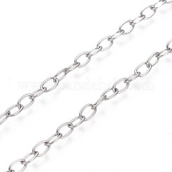 Tarnish Resistant 304 Stainless Steel Cable Chains&nbsp;CHS-L024-013A