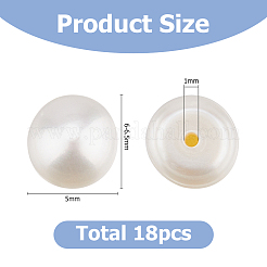 9 Pairs Grade AAA Natural Cultured Freshwater Pearl Beads&nbsp;PEAR-HS0001-14