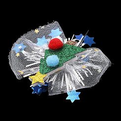 Chistmas Theme Felt & Gauze Alligator Hair Clips&nbsp;PHAR-F019-07