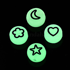 Luminous Acrylic Beads&nbsp;LACR-N001-003
