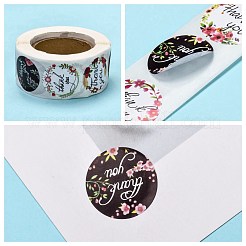 1 Inch Thank You Theme Self-Adhesive Paper Stickers&nbsp;X-DIY-K027-B04