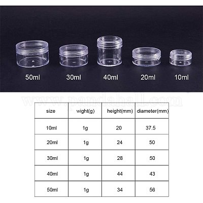 Plastic Bead Containers&nbsp;CON-PH0001-18-1