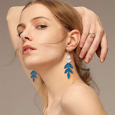 SUPERDANT Earring Die Cut Leather Circle Cutting Die Half Circle Leaf  Earring Pendent Cutter Cutting Machine Cuts Faux Leather Dangle Earring  Cutting