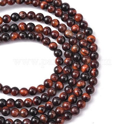 16 inch Red Tiger Eye Strands&nbsp;GSR4mmC042-1