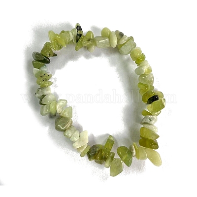 Natural Xiuyu Jade Stretch Bracelets&nbsp;PW-WG56138-05-1