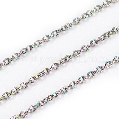 Ion Plating(IP) 304 Stainless Steel Cable Chains&nbsp;CHS-L021-009B-1