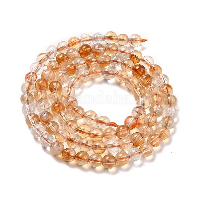 Natural Citrine Bead Strands&nbsp;X-G-P466-01E-1
