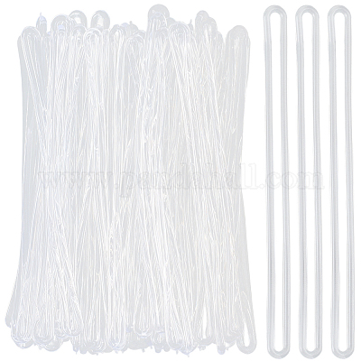 100Pcs PVC Bands&nbsp;FIND-CN0002-30B-1