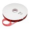 Polyester Organza Ribbon, Red, 3/8 inch(9mm), 200yards/roll(182.88m/roll)