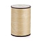 Flat Waxed Polyester Thread String, Micro Macrame Cord, for Leather Sewing Stitching, Wheat, 0.8~0.9x0.3mm, about 109.36 Yards(100m)/Roll