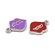 CCB Plastic Enamel Pendants&nbsp;CCB-K009-15P-3