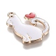 Alloy Enamel Pendants&nbsp;X-ENAM-O046-01B-3