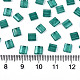 FGB 2-Hole Baking Paint Glass Seed Beads&nbsp;SEED-S031-L-ST108A-2
