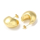 Rack Plating Brass Arch Stud Earrings&nbsp;EJEW-Q766-14G-2