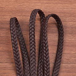 5M Braided PU Leather Cord&nbsp;OCOR-WH20001-14B-02