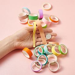 12 Colors DIY Scrapbook Decorative Adhesive Tapes&nbsp;DIY-TA0002-40