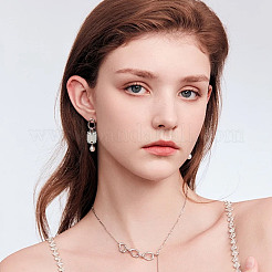 55Pcs 5 Style 202 Stainless Steel Beads & European Beads&nbsp;STAS-AR0002-19