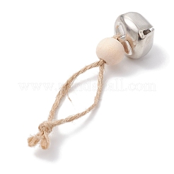 Iron Bell Pendant Decoration&nbsp;HJEW-JM02228-03