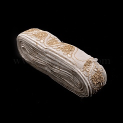 Ethnic Style Embroidery Polyester Ribbons&nbsp;SRIB-WH0011-017A-A