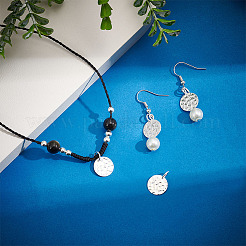 4Pcs Sterling Silver Pendants&nbsp;STER-PH0001-42