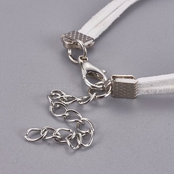 Faux Suede Bracelet Making&nbsp;MAK-WH0007-01F