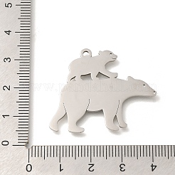304 Stainless Steel Pendants&nbsp;STAS-S144-08P
