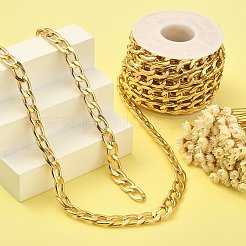 Aluminium Curb Chains&nbsp;CHA-CJC0001-01G