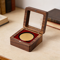 Wooden Badge Packing Magnetic Boxes&nbsp;CON-WH20006-017B