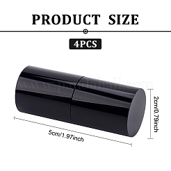 Opaque Acrylic Removable Bangle Display Stands&nbsp;ODIS-WH0034-08A